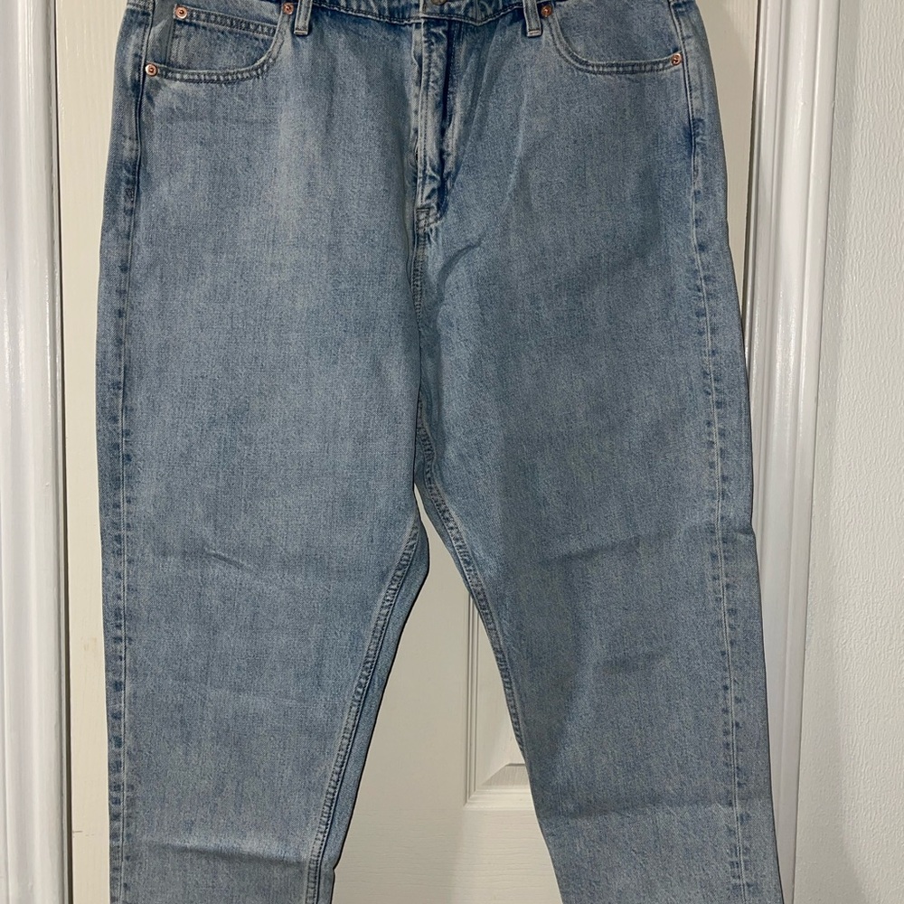 Men's Light Blue Relaxed Jeans